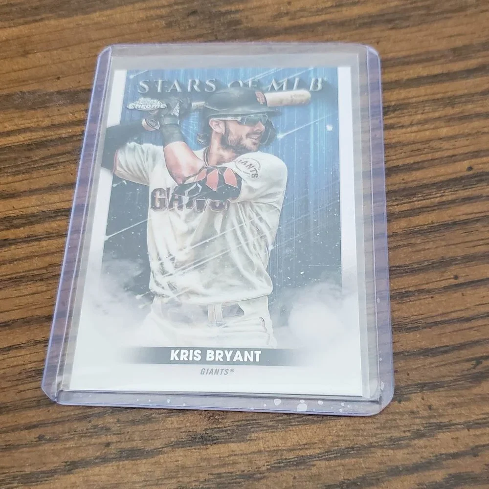 Kris Bryant 2022 Topps Chrome Stars of MLB Insert SMLBC-27 San Francisco Giants